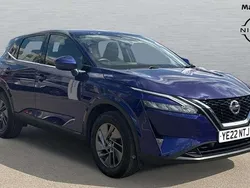 Blue Used 2022 Nissan Qashqai Acenta Premium SUV | £16,278 (Good price)