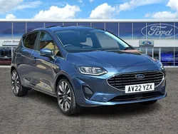 Blue Used 2022 Ford Fiesta Titanium Hatchback | £15,495 (A bit pricey)