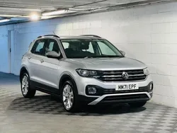 Silver Used 2021 VW T-Cross SE SUV | £8,989 (Fair price)