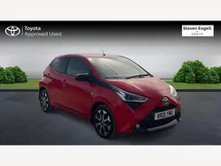 Red Used 2021 Toyota Aygo Trend Hatchback | £10,034 (Fair price)