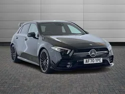 Black Used 2020 Mercedes A35 AMG Premium Plus Hatchback | £29,250 (Expensive)