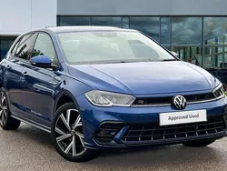 Blue Used 2024 VW Polo R-line Hatchback | £22,167 (A bit pricey)