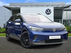 Blue Used 2021 VW ID.4 Pure SUV | £17,791 (Fair price)