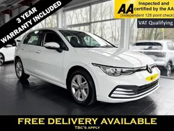 White Used 2022 VW Golf VIII S Hatchback | £17,995 (Good price)