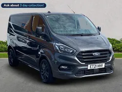 Grey Used 2021 Ford Transit Custom Sport Van | £20,500 (Fair price)