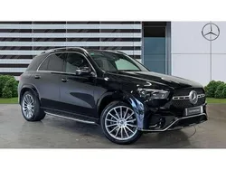 Black Used 2024 Mercedes GLE300 AMG line SUV | £58,346