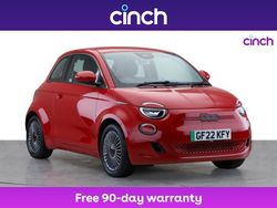 Red Used 2022 Fiat 500e Red Hatchback | £12,149 (Fair price)