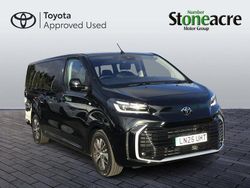 Black Used 2025 Toyota Proace Verso City Estate | £44,000