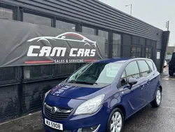 Blue Used 2017 Vauxhall Meriva MPV | £3,250 (Super price)