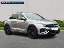 Silver Used 2023 VW T-Roc R-line SUV | £25,831 (Fair price)