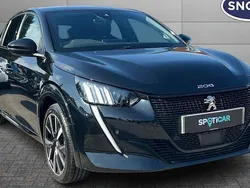 Nera black Used 2023 Peugeot e-208 GT Hatchback | £14,241 (Fair price)