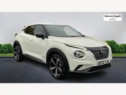 White Used 2022 Nissan Juke Tekna SUV | £16,875 (Fair price)