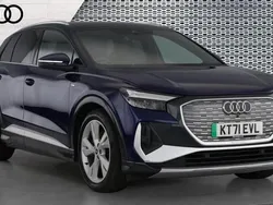 Blue Used 2021 Audi Q4 e-tron S-Line SUV | £22,865