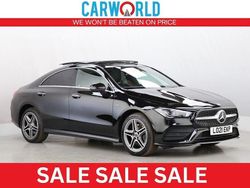 Black Used 2021 Mercedes CLA250e AMG Line Premium Plus Sedan | £19,400 (Fair price)