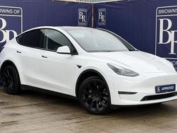 White Used 2023 Tesla Model Y Long Range AWD SUV | £28,799 (Fair price)