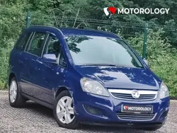 Blue Used 2013 Vauxhall Zafira MPV | £2,250 (Good price)