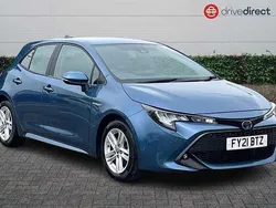 Blue Used 2021 Toyota Corolla Hatchback | £13,550 (Fair price)