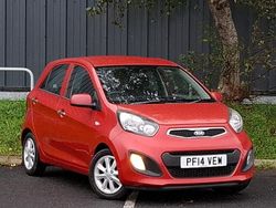 Red Used 2014 Kia Picanto Hatchback | £4,998 (A bit pricey)