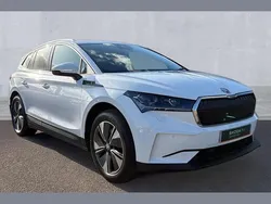 Moon white metallic Used 2024 Skoda Enyaq iV SUV | £27,390 (Fair price)