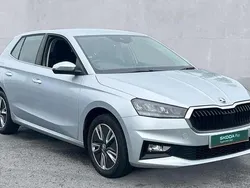 Metallic brilliant silver Used 2022 Skoda Fabia SE L Hatchback | £14,680 (Fair price)