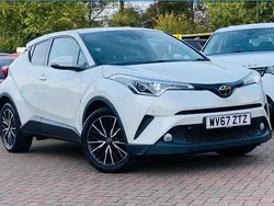 White Used 2017 Toyota C-HR SUV | £9,600 (A bit pricey)