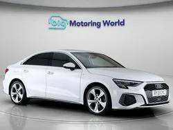 White Used 2021 Audi A3 S-Line Sedan | £17,700 (Fair price)