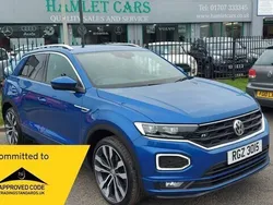 Blue Used 2020 VW T-Roc R-line SUV | £16,500 (Fair price)