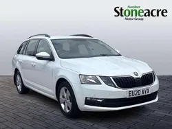 White Used 2020 Skoda Octavia SE Technology Estate | £10,575 (Super price)