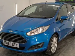 Blue Used 2015 Ford Fiesta Titanium Hatchback | £3,900 (Fair price)