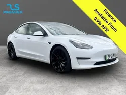 White Used 2021 Tesla Model 3 Performance Sedan | £16,995 (Good price)