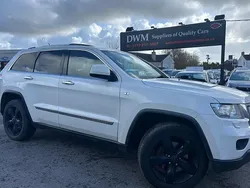 White Used 2012 Jeep Grand Cherokee Overland SUV | £5,890