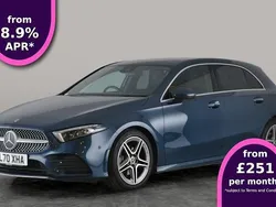Blue Used 2020 Mercedes A180 AMG line Hatchback | £17,151 (A bit pricey)