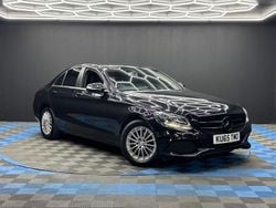 Black Used 2015 Mercedes C200 SE Sedan | £8,290 (Fair price)