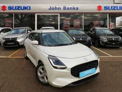 White Used 2024 Suzuki Swift Hatchback | £15,999 (A bit pricey)