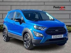 Blue Used 2021 Ford Ecosport Active SUV | £11,499 (Fair price)