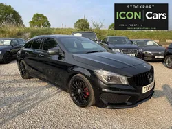 Black Used 2015 Mercedes CLA220 AMG Sedan | £9,850 (Fair price)