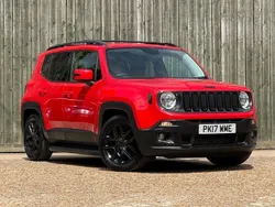 Red Used 2017 Jeep Renegade Night Eagle SUV | £7,950 (Fair price)