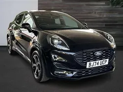 Black Used 2024 Ford Puma Gen-E ST-Line SUV | £20,649 (Fair price)