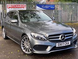 Grey Used 2017 Mercedes C200 AMG Line Premium Estate | £15,495 (Fair price)
