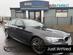 Grey Used 2018 BMW 520 M Sport Sedan | £19,795 (Fair price)
