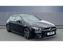 Black Used 2019 Mercedes A35 AMG Premium Hatchback | £21,265 (Good price)