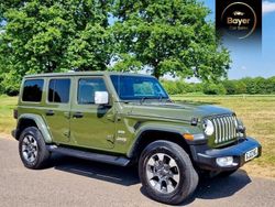 Green Used 2022 Jeep Wrangler Overland SUV | £39,785 (Fair price)