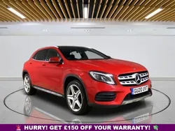 Red Used 2020 Mercedes GLA200 AMG line SUV | £17,049 (Fair price)