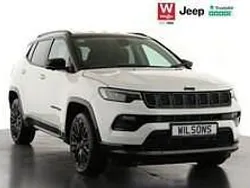 White/black New 2024 Jeep Compass SUV | £26,499 (Super price)