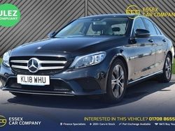 Black Used 2018 Mercedes C200 Premium Sedan | £15,995 (Fair price)