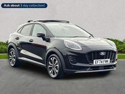 Black Used 2024 Ford Puma Titanium Hatchback | £20,534