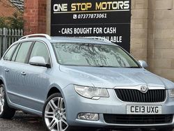 Blue Used 2013 Skoda Superb Elegance Estate | £4,795 (Good price)