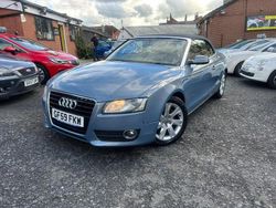 Blue Used 2009 Audi A5 Cabriolet Cabriolet | £2,495 (Good price)