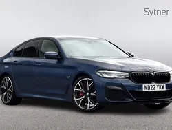 Blue Used 2022 BMW 545e M Sport | £36,500 (A bit pricey)