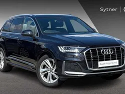 Black Used 2020 Audi Q7 S-Line SUV | £38,500 (Fair price)